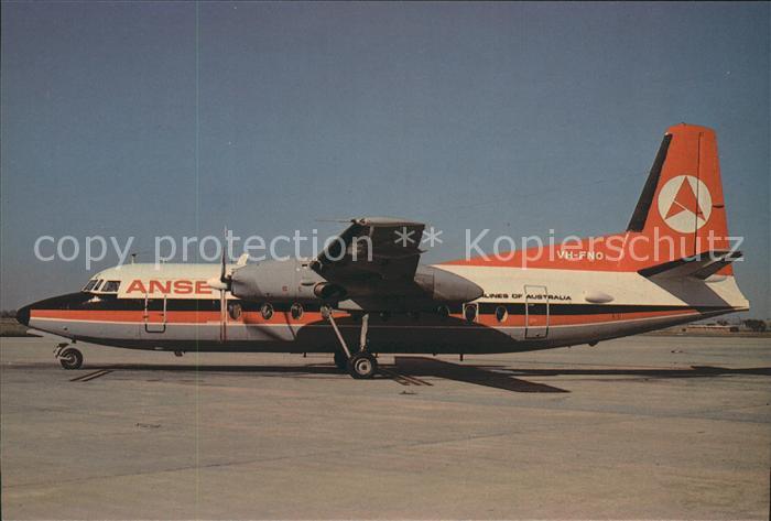 Flugzeuge Zivil Ansett Fokker F27 c/n 10304 VH-FNO