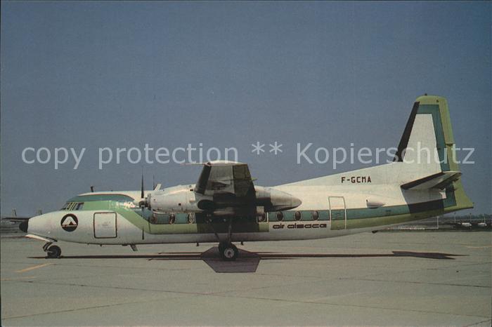 Flugzeuge Zivil Air Alsace Fokker F27 Friendship 200 c/n 10228 F-GCMA