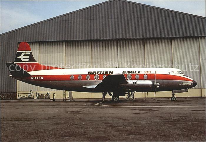 Flugzeuge Zivil British Eagle V739 Viscount G-ATFN