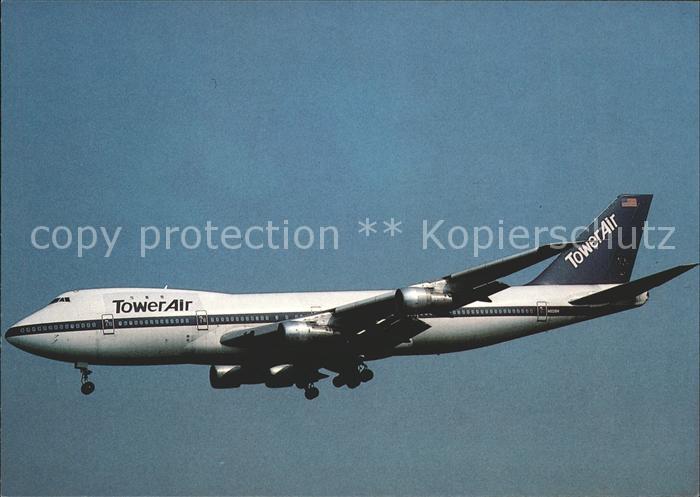 Flugzeuge Zivil Tower Air Boeing 747-127