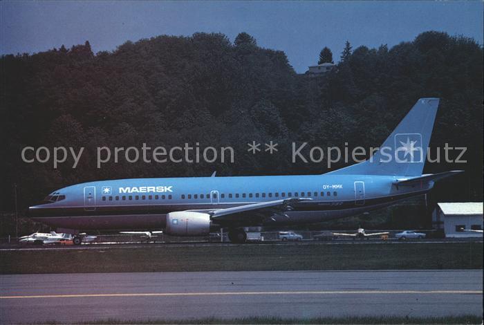 Flugzeuge Zivil Maersk Air Boeing 737-3L9 OY-MMK