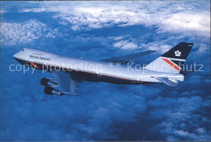 Flugzeuge Zivil British Airways Boeing 747-136 G-AWNO