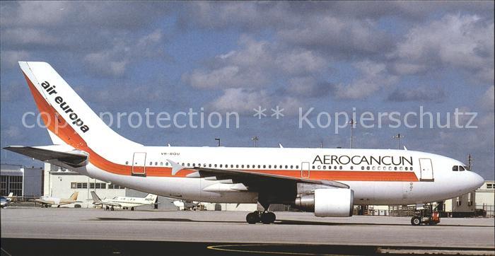 Flugzeuge Zivil Aerocancun A 310-324 VR-BQU cn 535