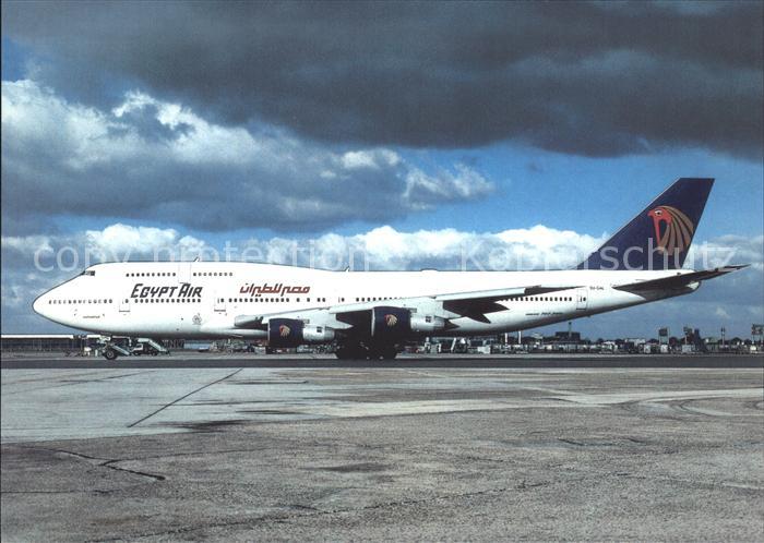 Flugzeuge Zivil Egypt Air Boeing 747-366 SCD SU-GAL cn 21161
