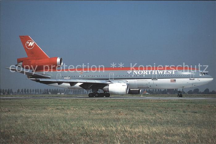 Flugzeuge Zivil Northwest Airlines McDonnell Douglas DC-10-40 N156US