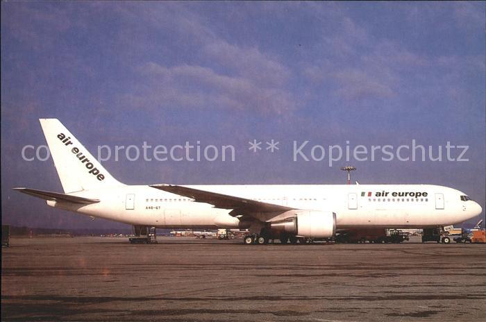 Flugzeuge Zivil Air Europe Boeing 767/3P6 A40-GT c/n 26