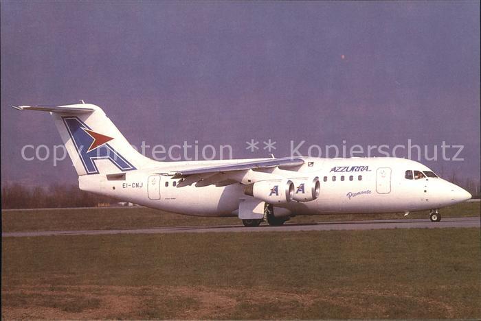 Flugzeuge Zivil BaE-146 Avro RJ 85 Azzurra EI-CNJ c/n E 2300