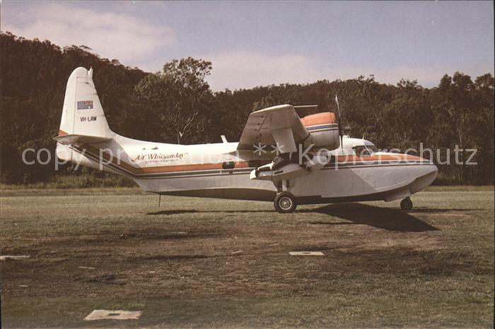 Flugzeuge Zivil Air Whitsunday Grumman G-73 Mallard VH-LAW J-22