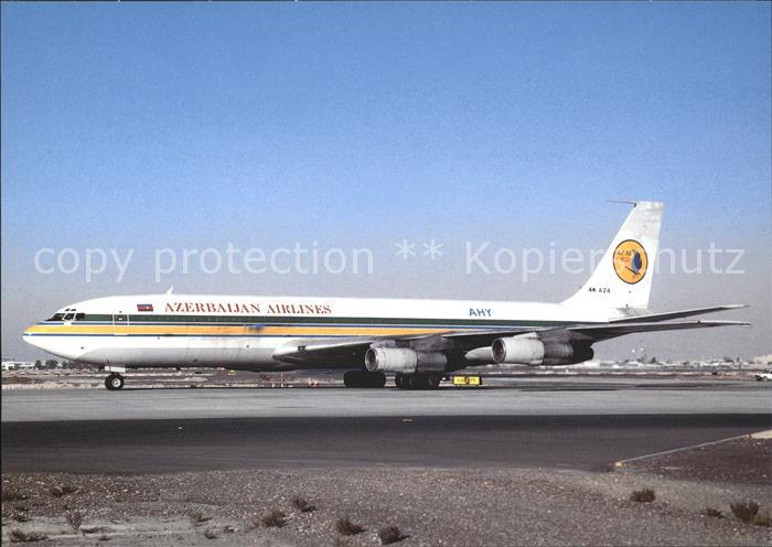Flugzeuge Zivil AHY Azerbaijan Airlines B707-399C 4K-AZ4 c/n 19415/601