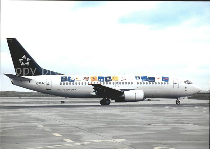 Flugzeuge Zivil British Midland B737-3Q8 G-BYZJ c/n 24962/2139