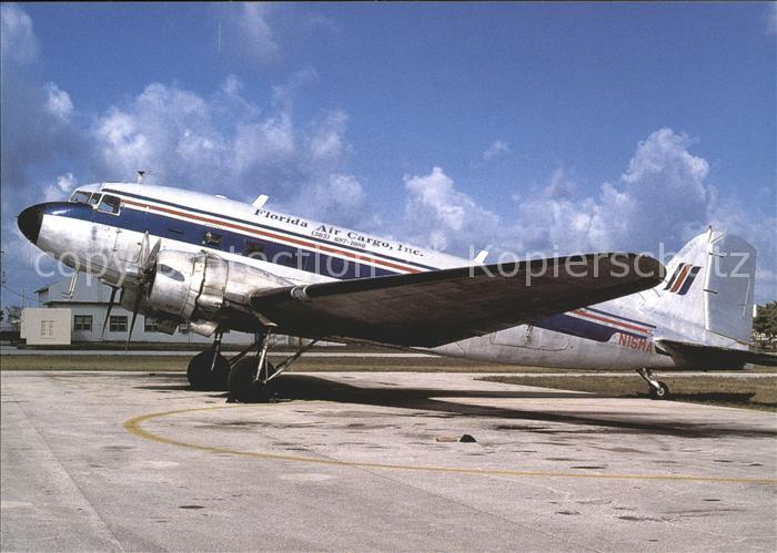 Flugzeuge Zivil Florida Air Cargo McDDouglas DC-3 N15MA