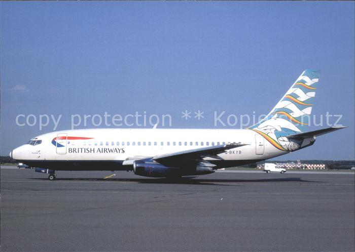 Flugzeuge Zivil British Airways Boeing B-737-236 G-BKYB c/n 23160/1053