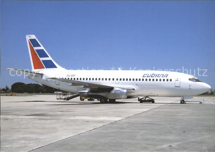 Flugzeuge Zivil Cubana Boeing B-737-200 CU-DRF