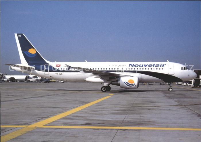 Flugzeuge Zivil Nouvelair Airbus A-320 TS-INB