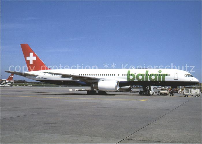 Flugzeuge Zivil Balair Boeing B-757 HB-IHR