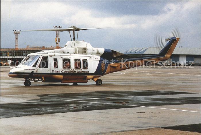 Hubschrauber Helikopter G-BMDU Bell 214ST C/N 28101 British Caledonian Helicopte