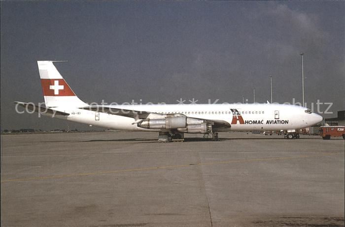 Flugzeuge Zivil Boeing 707 Homac Aviation HB-IEI
