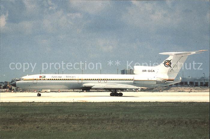 Flugzeuge Zivil Tupolev 154 Guyana Airways 8R-GGA