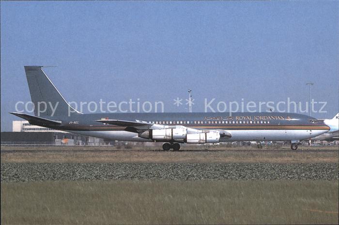 Flugzeuge Zivil Boeing 707 384C Royal Giordanian JY-AEC