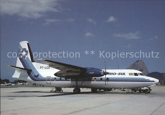Flugzeuge Zivil Rio Sul Fokker F27-200 PT-LCX c/n 10133