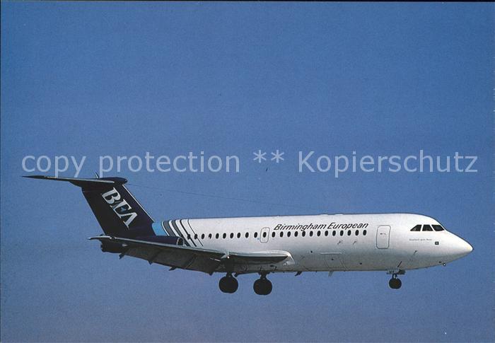 Flugzeuge Zivil Birmingham European BAC-11