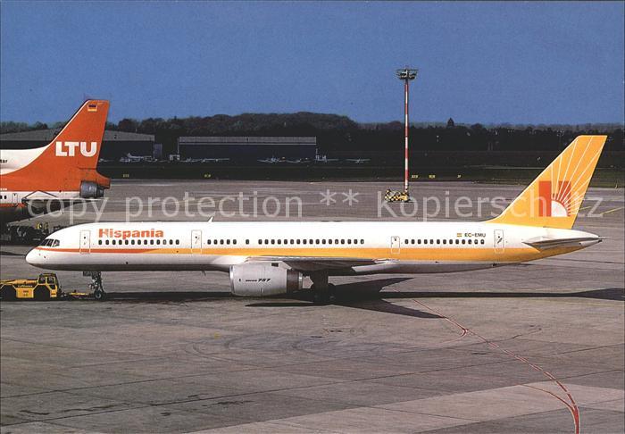 Flugzeuge Zivil Hispania Boeing 757 EC-EMU
