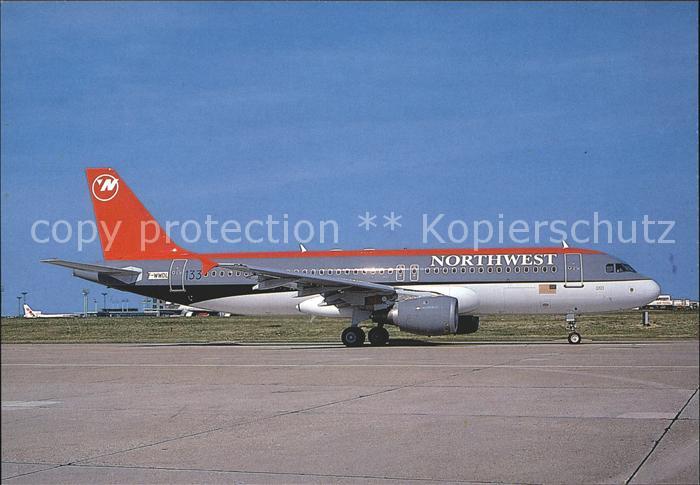 Flugzeuge Zivil Northwest Airbus A-320 F-WWDL