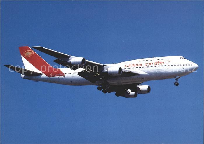 Flugzeuge Zivil Air India Boeing 747-337 SCD VT-EPX cn 24160
