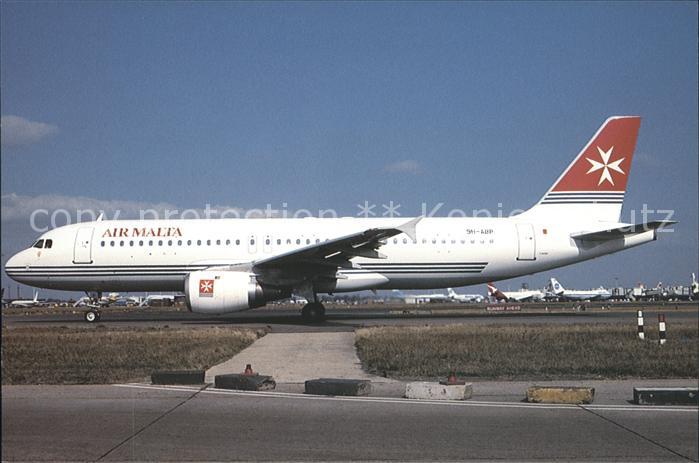 Flugzeuge Zivil Air Malta 9H-ABP Airbus A.320 211 c/n 0
