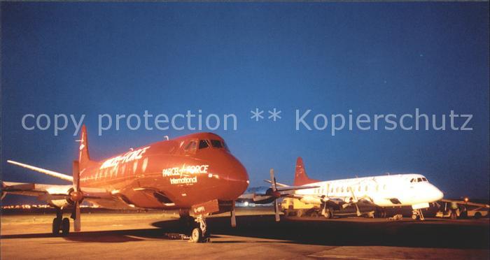 Flugzeuge Zivil Viscounts F-OPFI G-BFZL