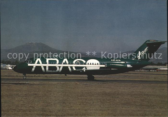 Flugzeuge Zivil Allegro Abaco Mexico Douglas DC9-14 XA-