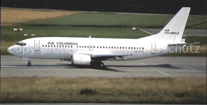 Flugzeuge Zivil Boeing 737-33A Air Columbus CS-TKC c/n 23830/1462