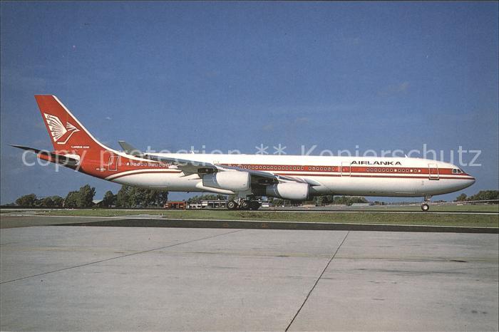 Flugzeuge Zivil Air Lanka Airbus A340-311 4R-ADA