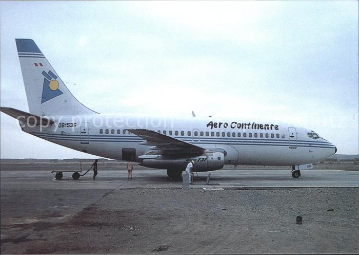 Flugzeuge Zivil Aero Continente Boeing 737-200 OB-1536