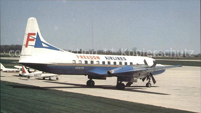 Flugzeuge Zivil Freedom Airlines Convair 580 N5835