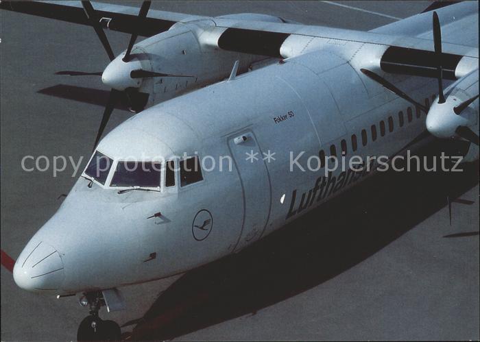 Lufthansa Fokker 50
