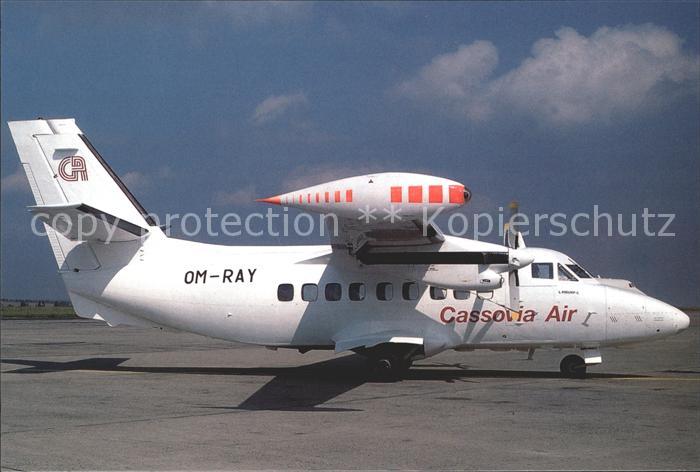 Flugzeuge Zivil Cassovia Air a.s. Let 410 UVP-E5 OM-RAY ex. OK-RDA cn 871813