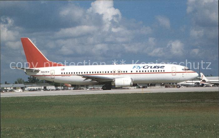 Flugzeuge Zivil Carnival Air Lines Inc. Fly Cruise B 737-4Q8 N401KW cn 26281/238