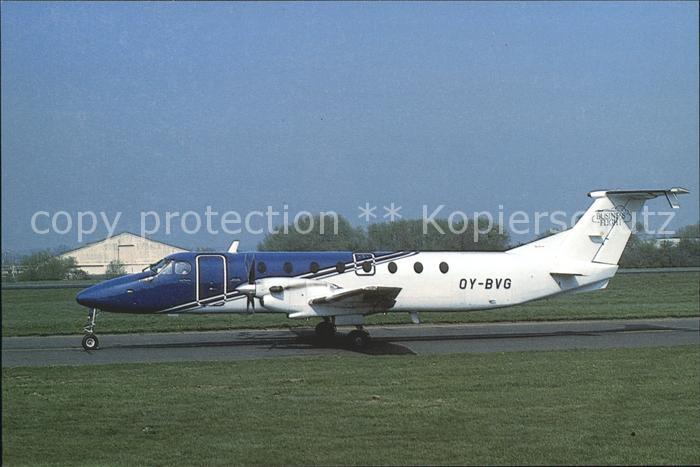 Flugzeuge Zivil OY-BVG Beech 1900 Business Flight