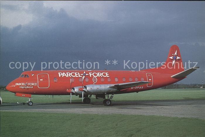 Flugzeuge Zivil G-OPAS Viscount Parcel Force