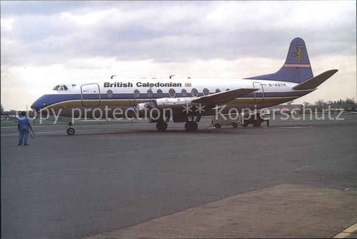 Flugzeuge Zivil G-AOYR Viscount British Caledonian