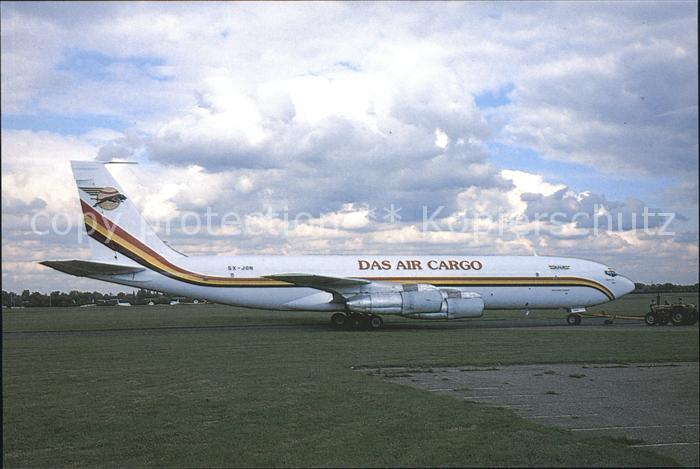 Flugzeuge Zivil 5X-JON Boeing 707 Das Air Cargo