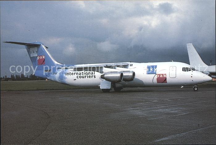 Flugzeuge Zivil G-TJPM BAE146 Skypac