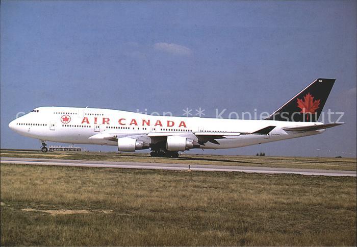 Flugzeuge Zivil Air Canada Boeing 747.433 C-GAGM