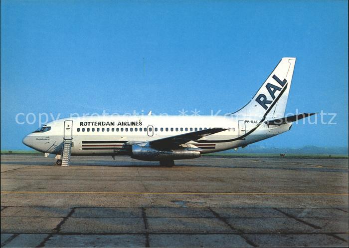 Flugzeuge Zivil Rotterdam Airlines Boeing 737-2M8