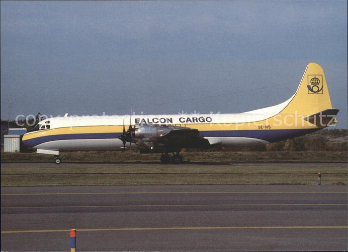 Flugzeuge Zivil Falcon Cargo Lockheed Electra L-188