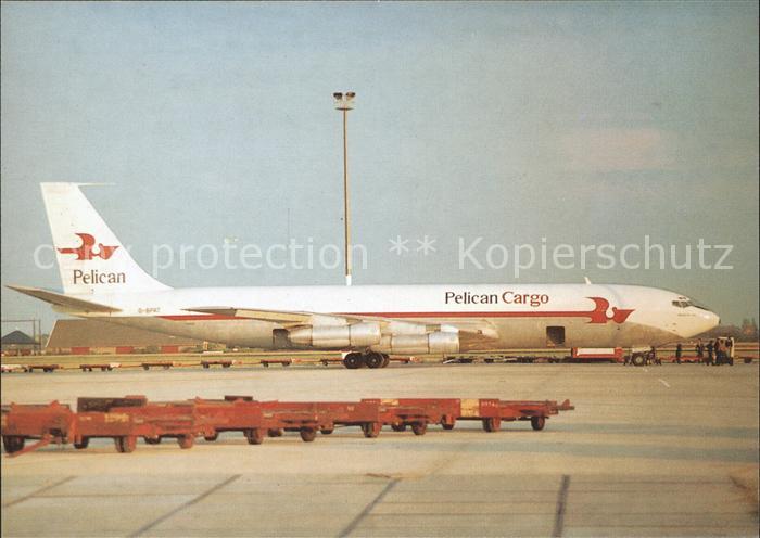 Flugzeuge Zivil Boeing 707 Pelican Cargo G-BPAT