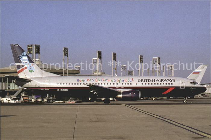 Flugzeuge Zivil British Airways B.737-436 G.DOCS C/N 25852