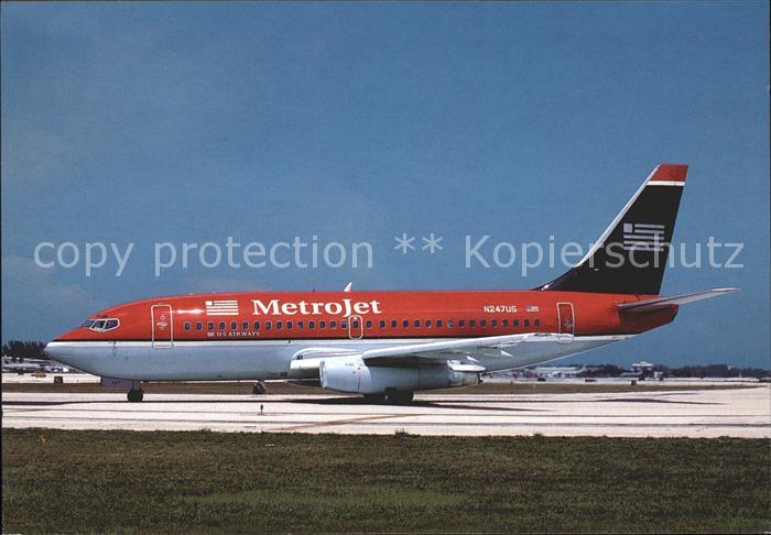 Flugzeuge Zivil MetroJet Boeing 737-201 N247US c/n 22754/870