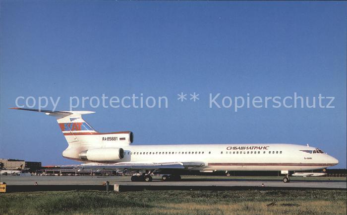 Flugzeuge Zivil Sibaviatrans TU-154M RA-85681 c/n 848
